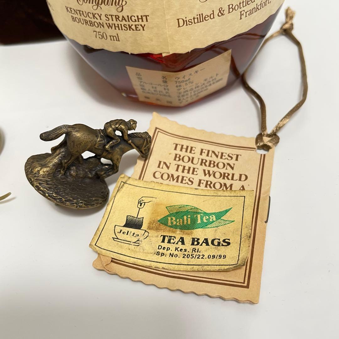 【未開栓】Blanton’s ブラントン バーボン 750ml 巾着・タグ付き