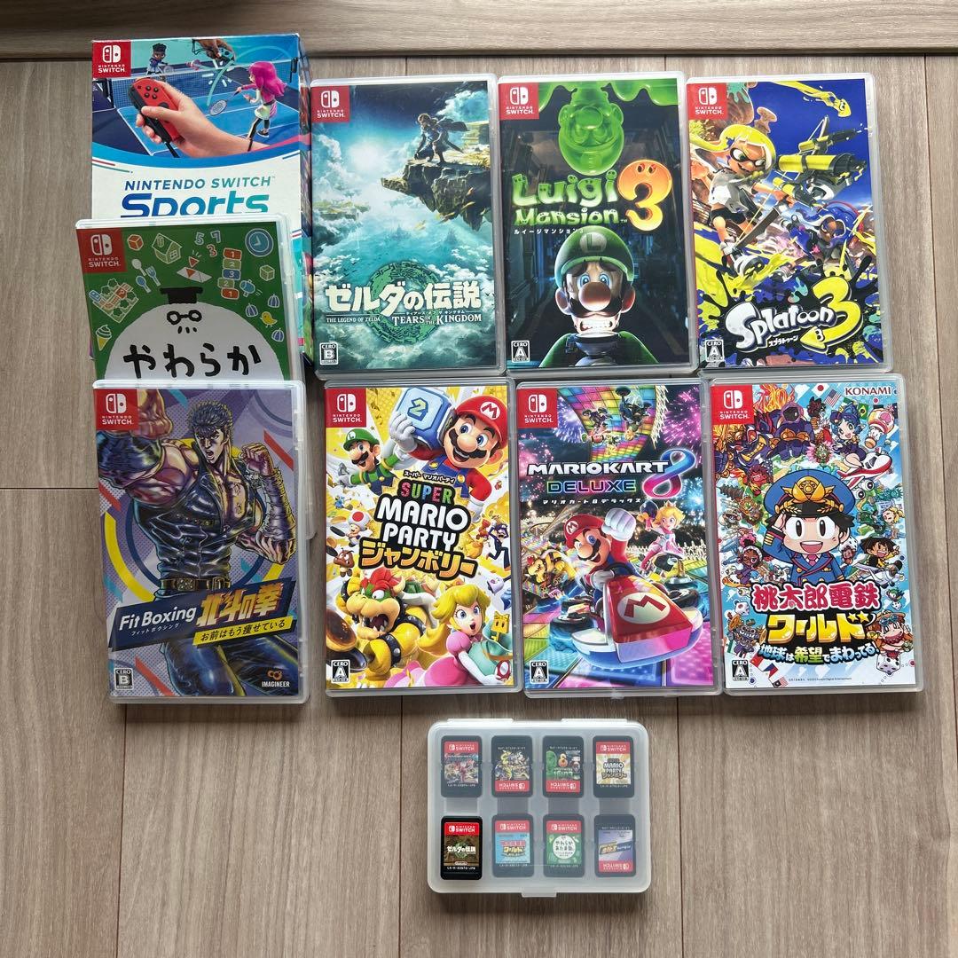【美品多数付属品豊富】NintendoSwitch本体＋周辺機器＋人気ソフト多数