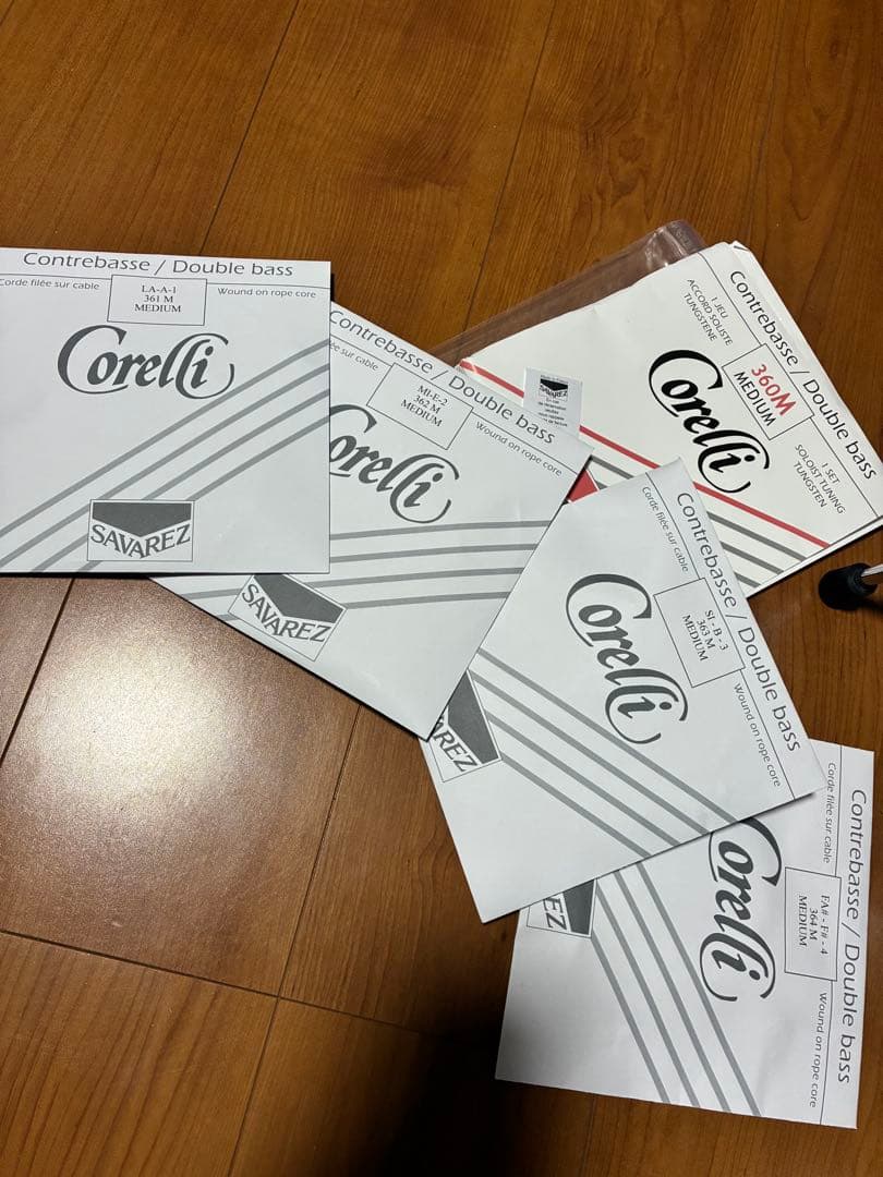 Corelli 360M コントラバス弦セット