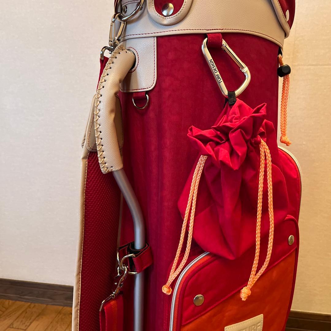 さとっち　TURF DESIGN キャディバッグ