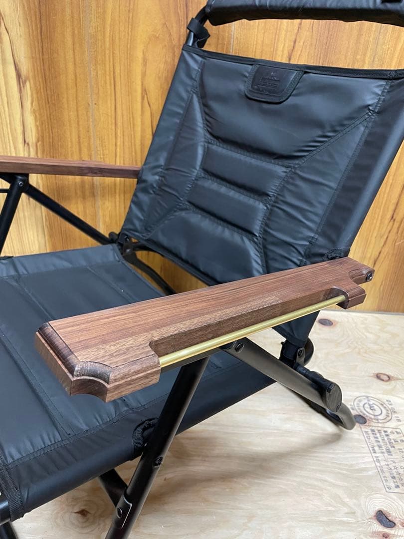 ルーツオリジナル　\"RAMZ\"\"ラムズ\" アームレスト　アッソブ　ウォールナット