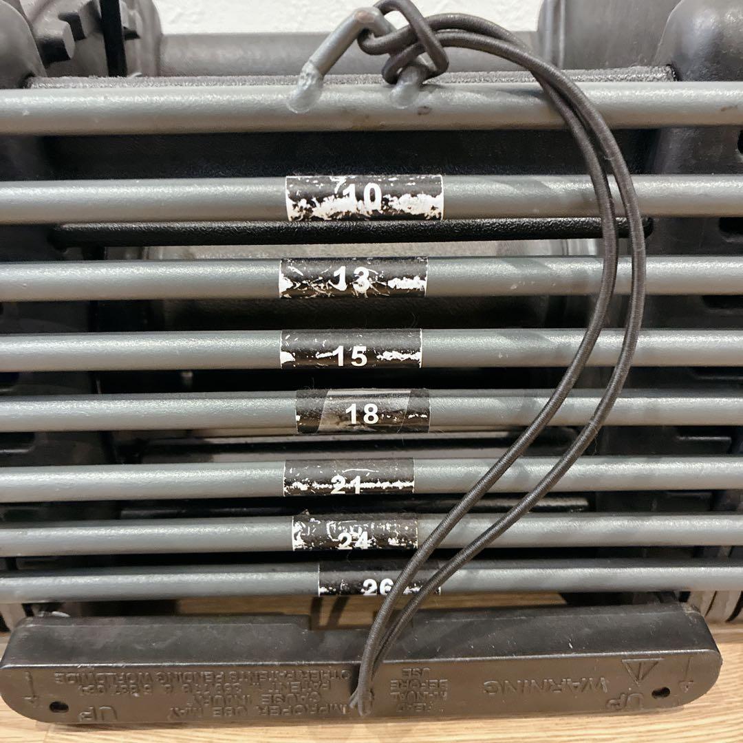 ①ADJUSTABLE DUMBBELL 26kg 可変式ダンベル 筋トレ