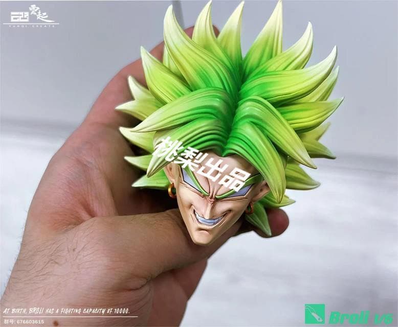 新品未開封『ドラコンボール』 超サイヤ人　ブロリー　ガレージキット スタチュー