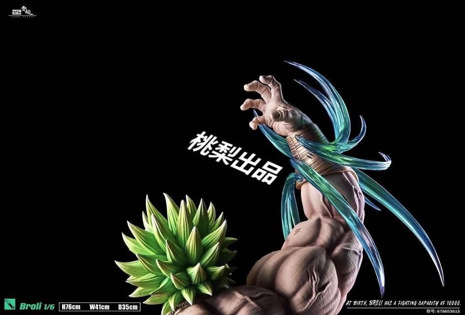 新品未開封『ドラコンボール』 超サイヤ人　ブロリー　ガレージキット スタチュー