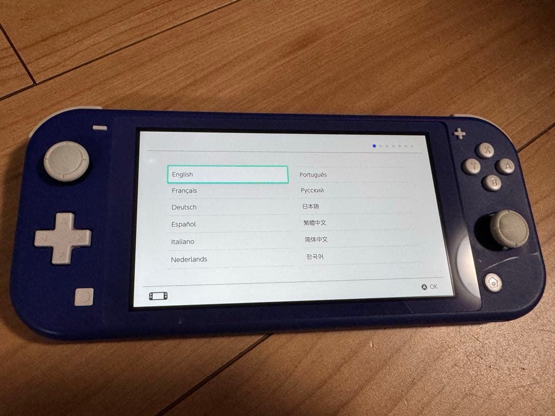 Nintendo Switch Lite ブルー　キャリングケース付き　本体のみ