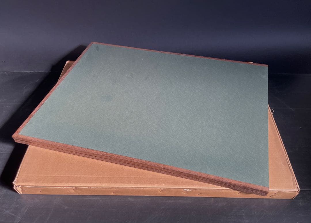 割引❗️「母」 即中斎好 金銀箔 金砂子 風炉先屏風 総張 桑縁 紙箱（206③）