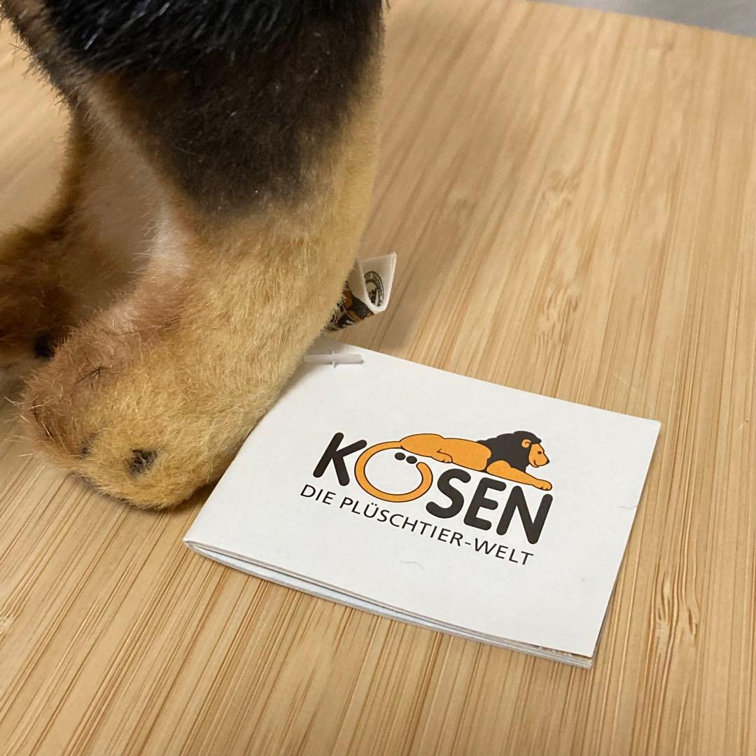 ケーセンぬいぐるみ Koesen 柴犬　しば犬　黒