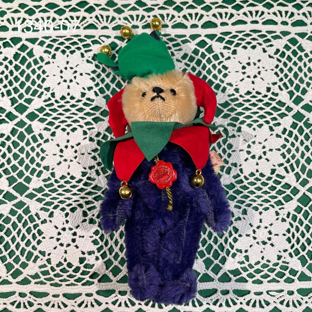 1340 テディベア HERMANN ピエロ クマのぬいぐるみ