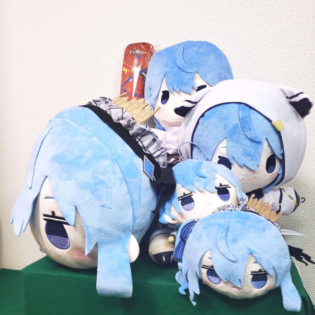 ホロライブ 寝そべり BIG/ミニ パペット マウスパッド 星街すいせい（6種）