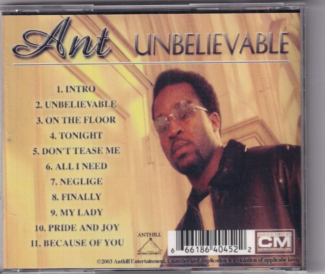 【R&B】Ant Unbelievable