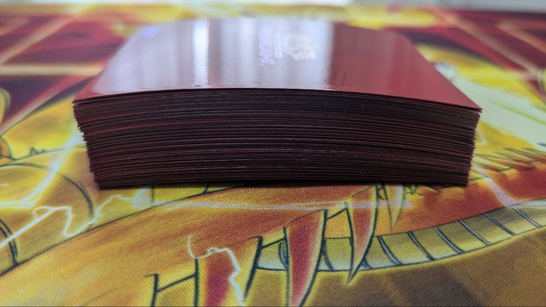 （正規品）オシリスレッドスリーブ60枚+十代スリーブ15枚