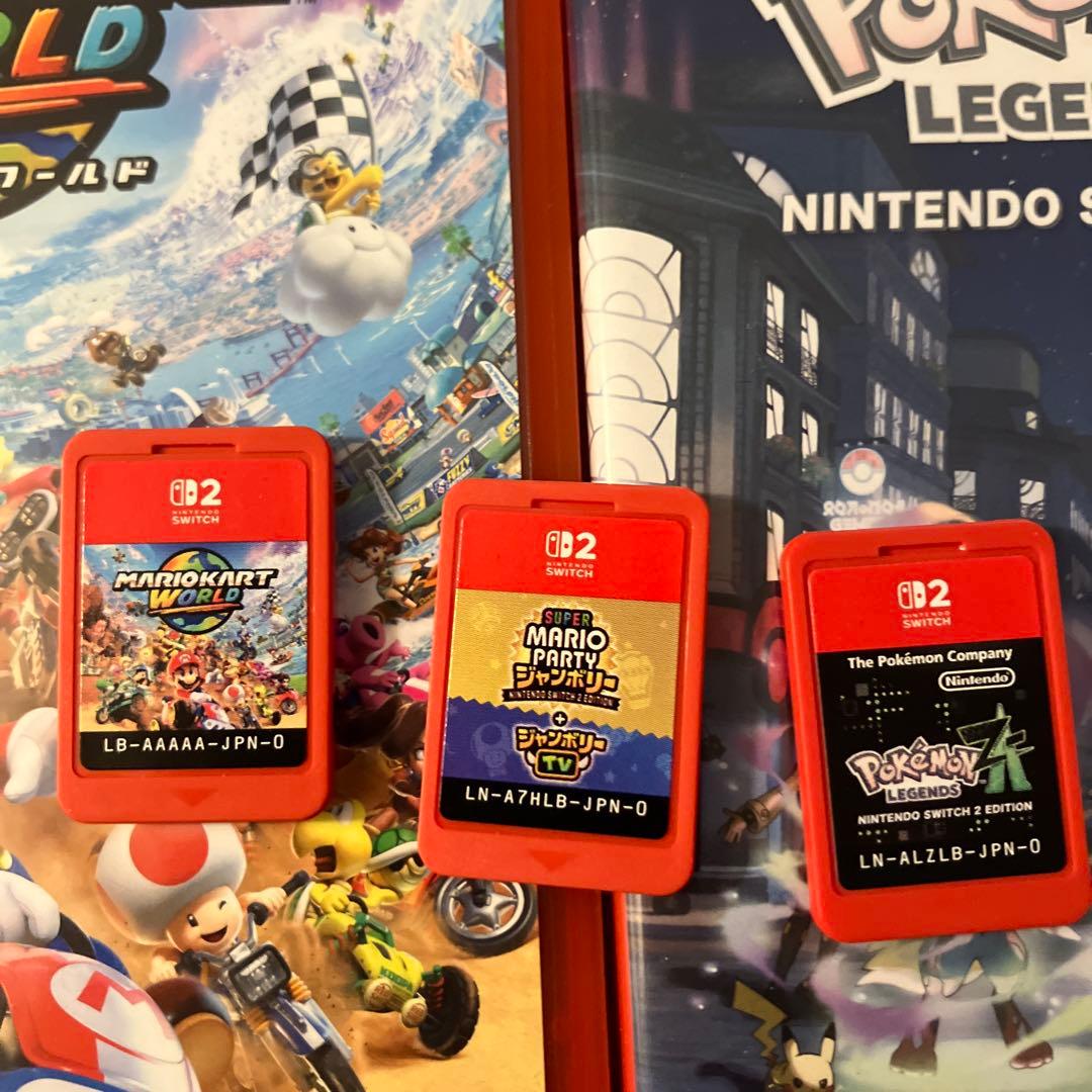 switch2 マリオカートワールド　ポケモンza マリオパーティジャンボリー