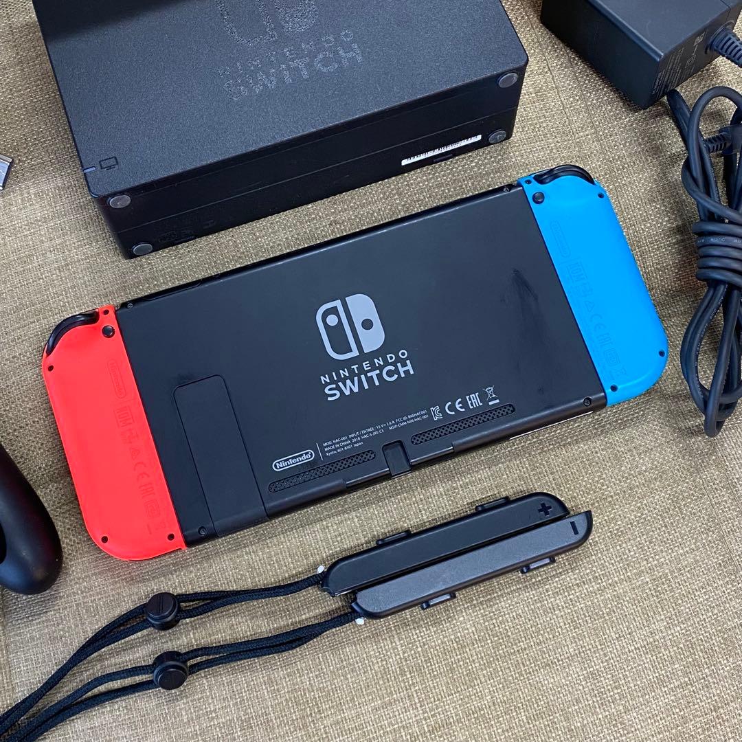 Nintendo Switch 本体 ネオンブルー/ネオンレッド B55