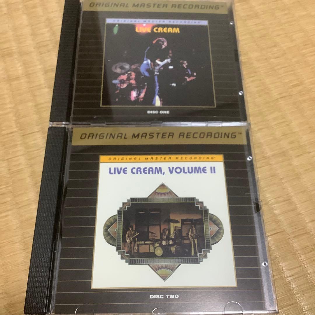洋楽 CREAM LIVE CREAM & LIVE CREAM, VOLUME II