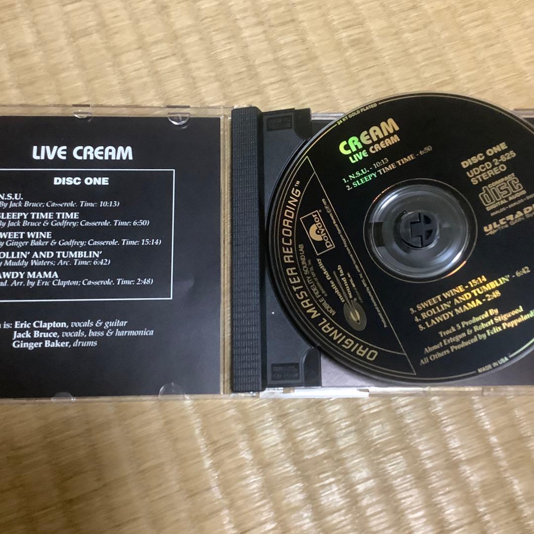 洋楽 CREAM LIVE CREAM & LIVE CREAM, VOLUME II