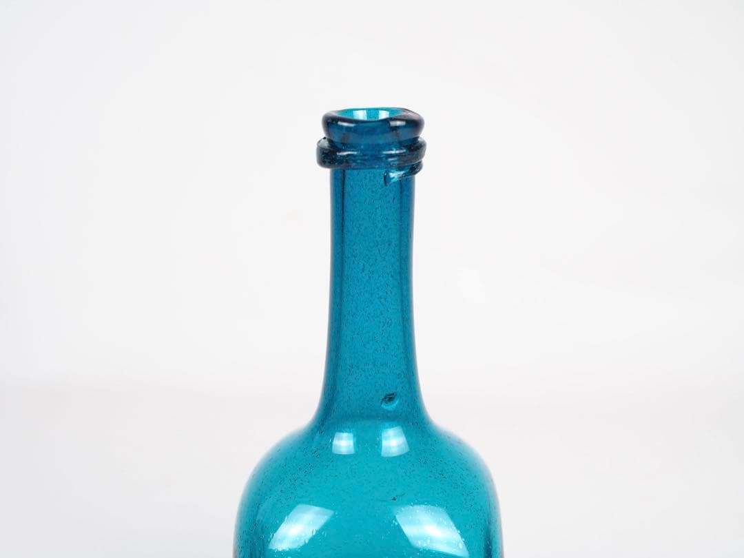 倉敷ガラス 小谷眞三 角瓶 花瓶 一輪挿し 民藝 民芸