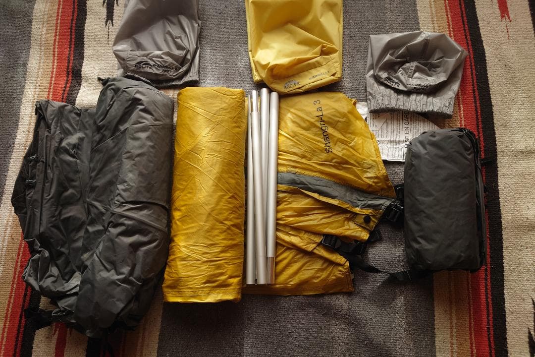 【廃盤】GOLITE SHANGRI-LA 3 シャングリラ3 3点セット