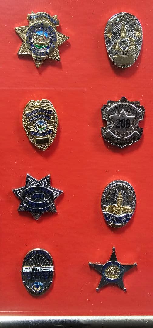 【最終価格】アメリカ警察バッジコレクション 24個