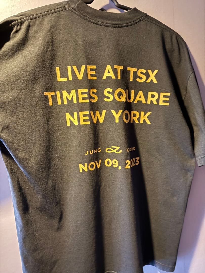 BTSジョングク/jungkook NYタイムズスクエアゲリラ公演記念　Tシャツ