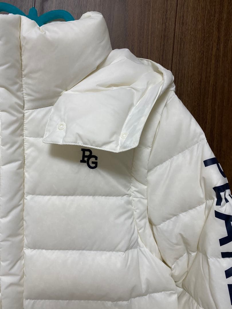 PEARLY GATES ダウンジャケット 星条旗 3way 白 サイズ3 人気