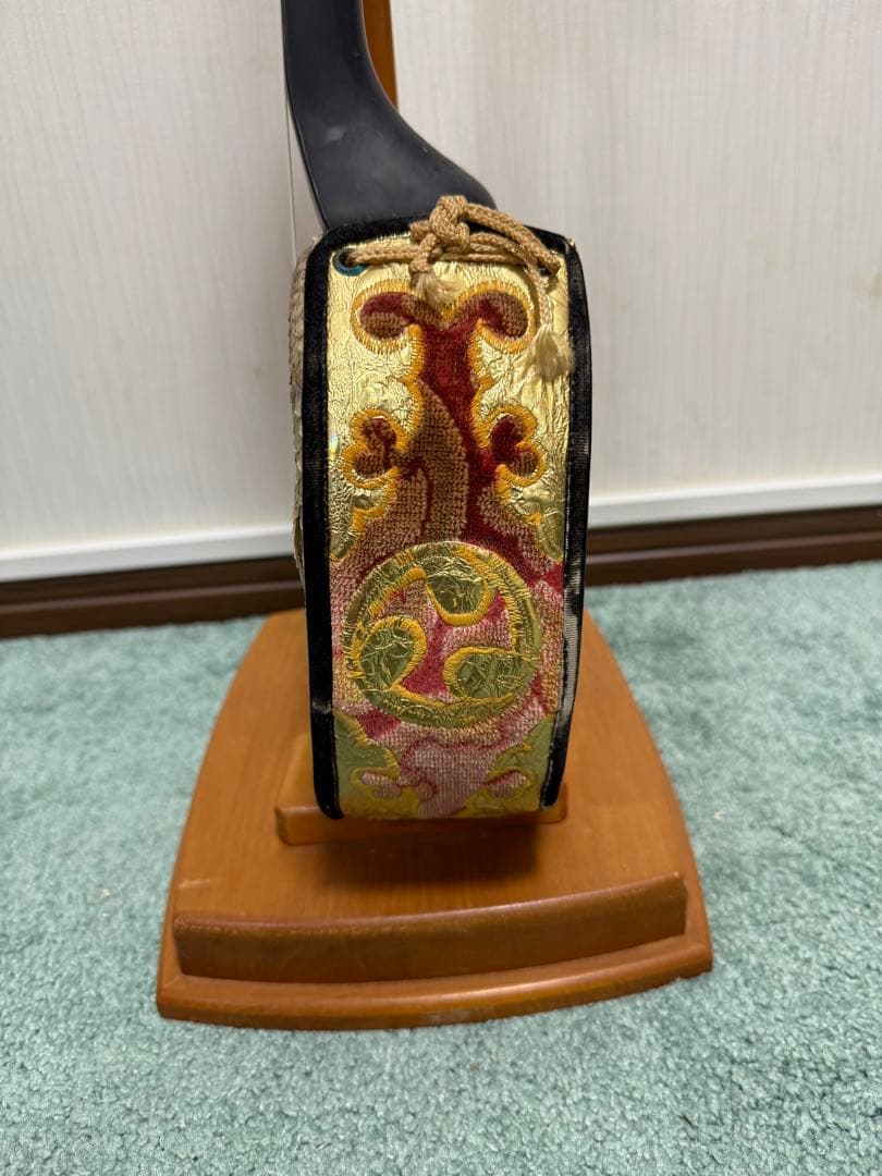 現状品　ジャンク　三線 本皮使用 蛇皮破れあり 沖縄伝統楽器 修理・部
