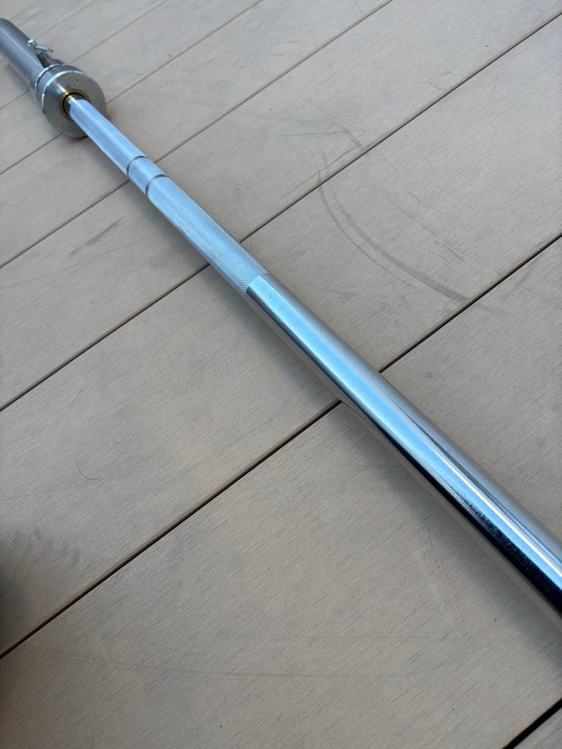 iROTEC オリンピックバーベルシャフト 径50mm 長さ220cm 引き取り