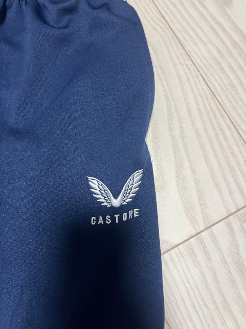 【レア】castore カストレ ジャージ ネイビー M カストーレ 海外