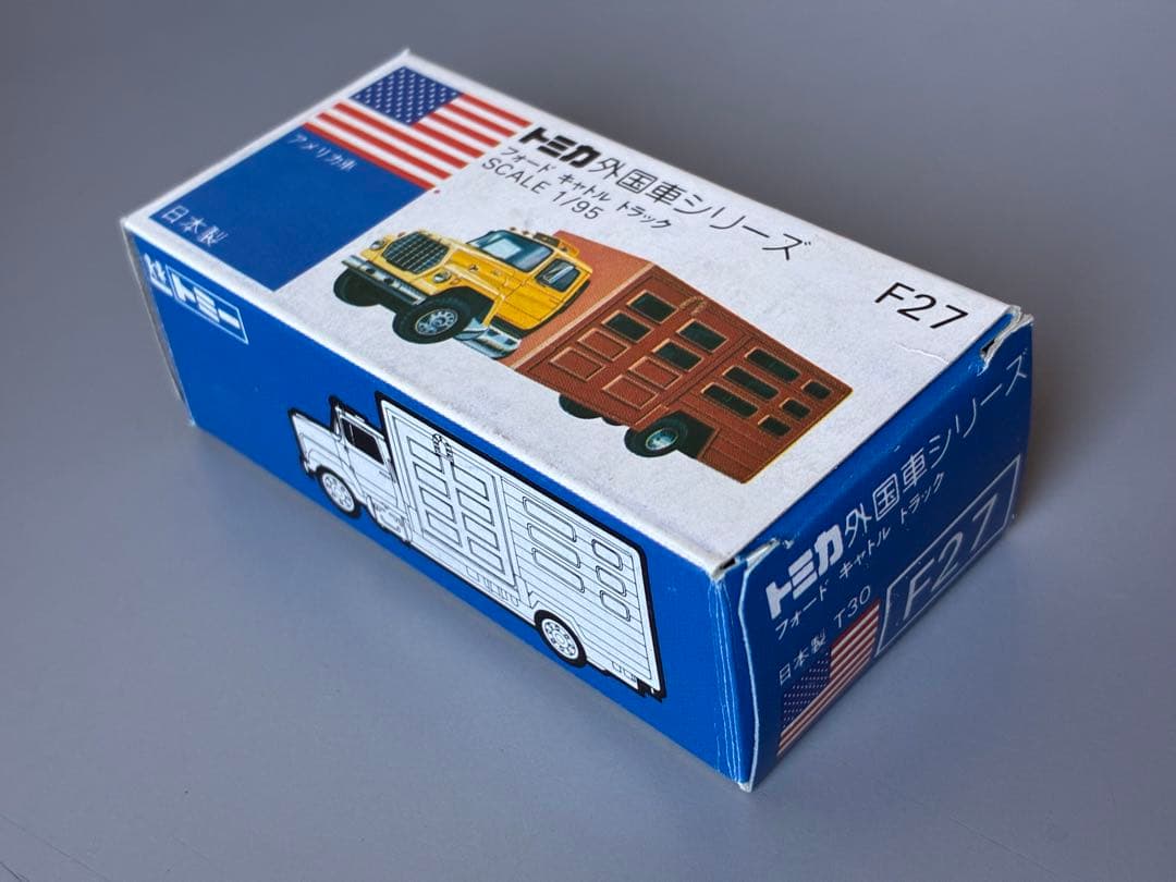 トミカ 日本製 フォード キャトル トラック