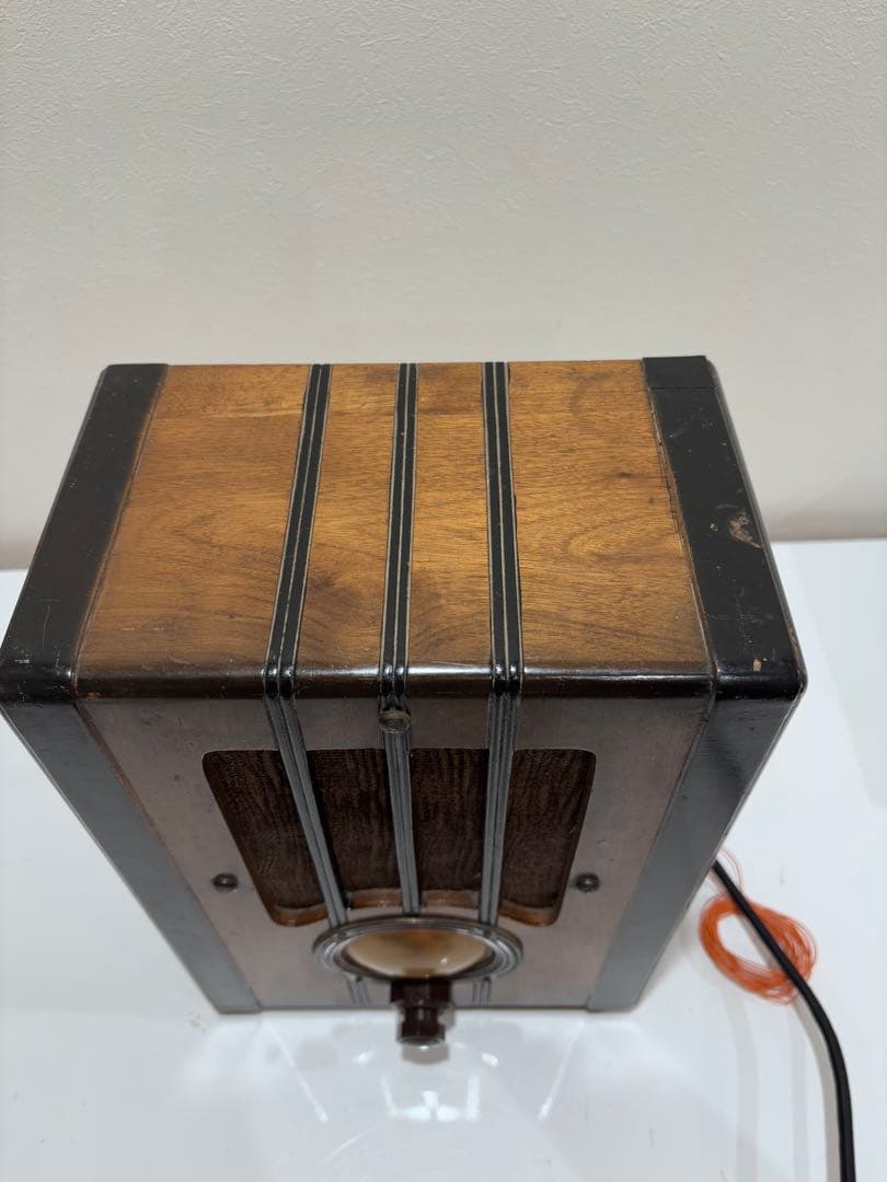 レトロ戦前　真空管ラジオ テレビアン　M4B4型　整備済