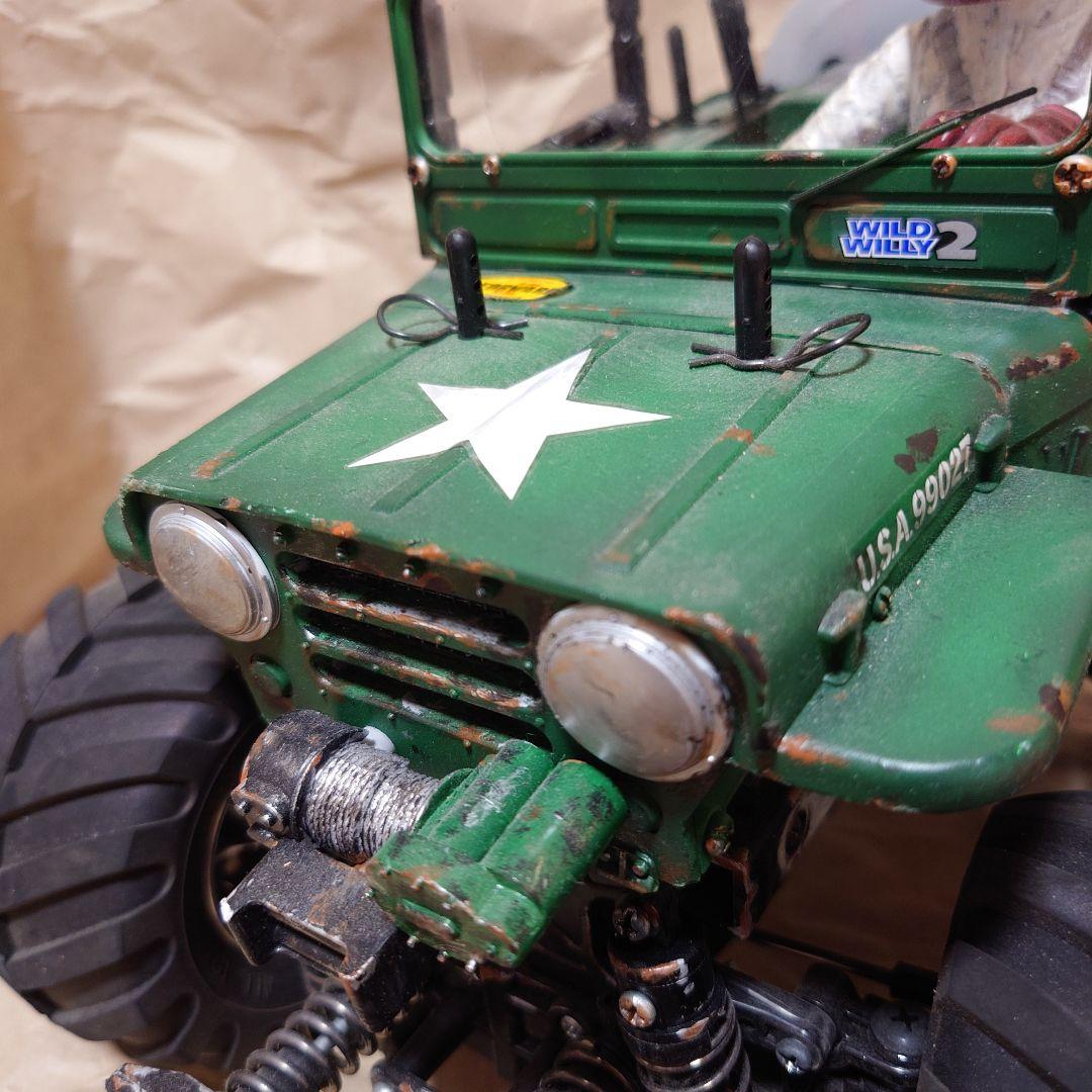 「TAMIYA WILD WILLY 2 」プロポ・バッテリー付き