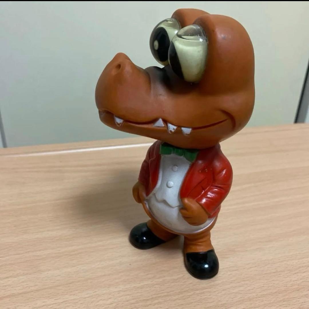 超希少！昭和レトロ ソフビ　丸石製薬　ソセゴン　ワニ　ソフビ　非売品