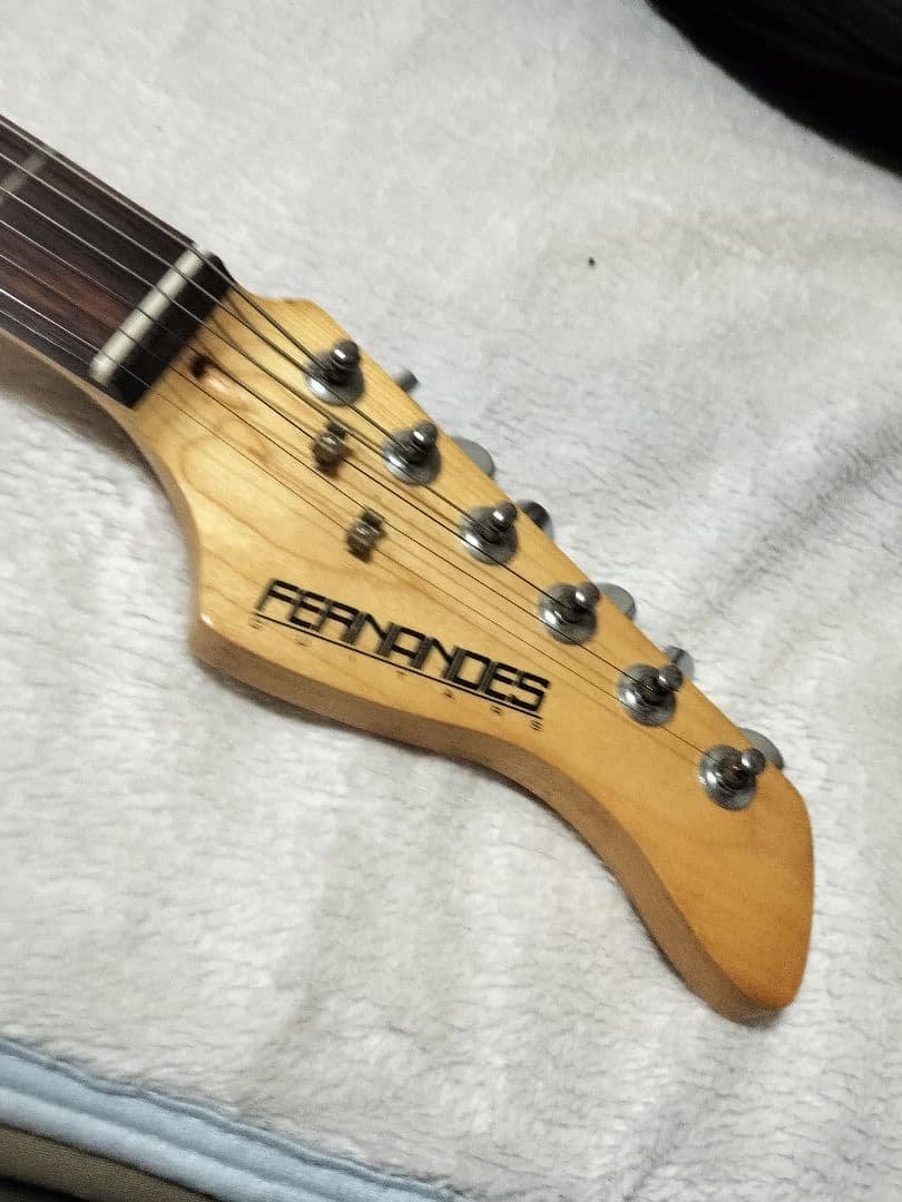 Fernandes フェルナンデス ストラトキャスター 黒 LE-1Z ケース付