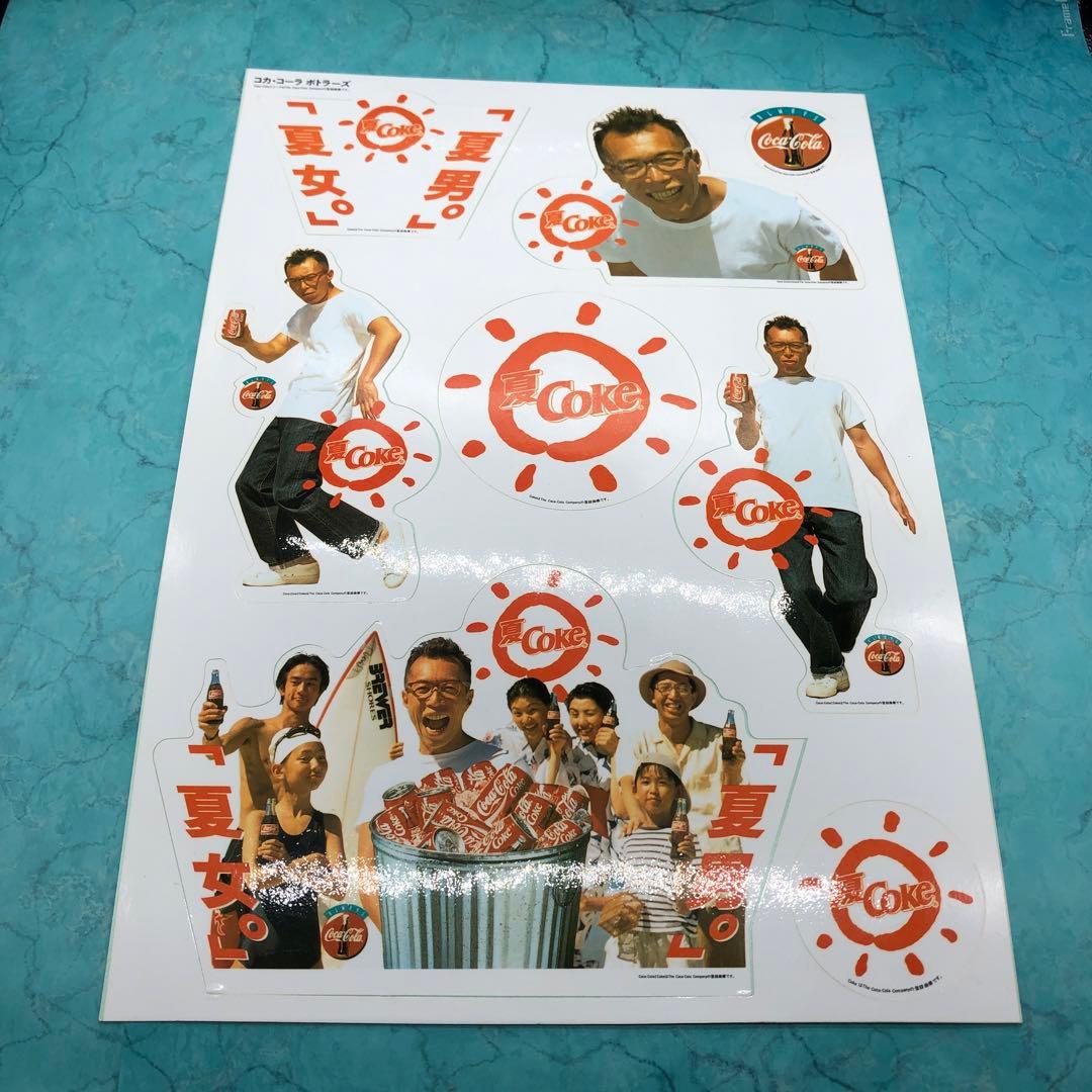コカ・コーラ　オリジナル　所さん　ステッカ－シート (94)