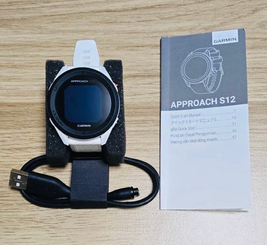 【新品　未使用】GARMIN APPROACH S12 GPSゴルフウォッチ