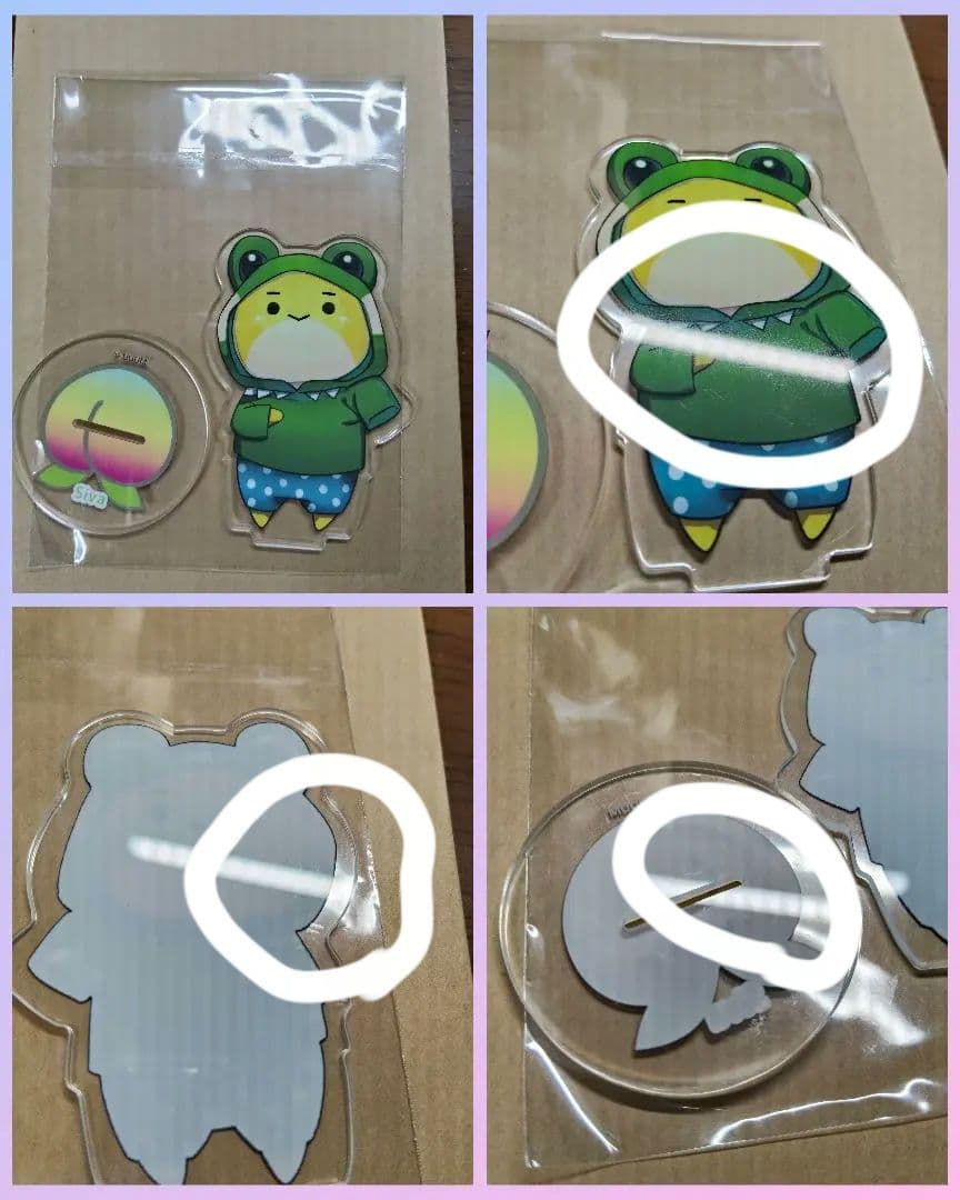 カラフルピーチ しまむら 初期アクリルスタンド 【バラ売り不可】