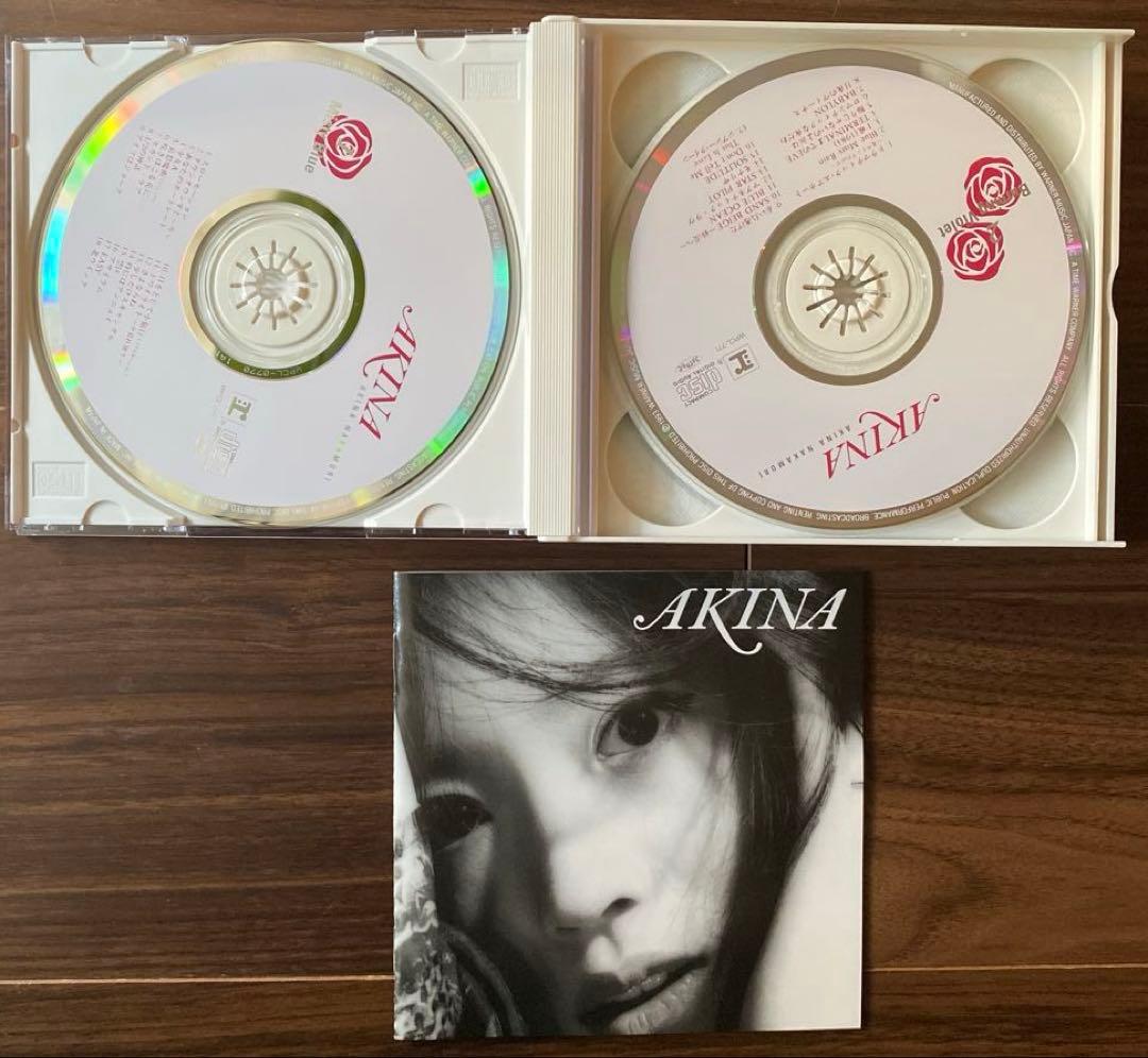 新品未使用　中森明菜『AKINA』1993年当時物　初回限定盤　帯付　レア