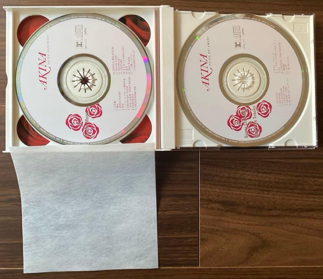 新品未使用　中森明菜『AKINA』1993年当時物　初回限定盤　帯付　レア