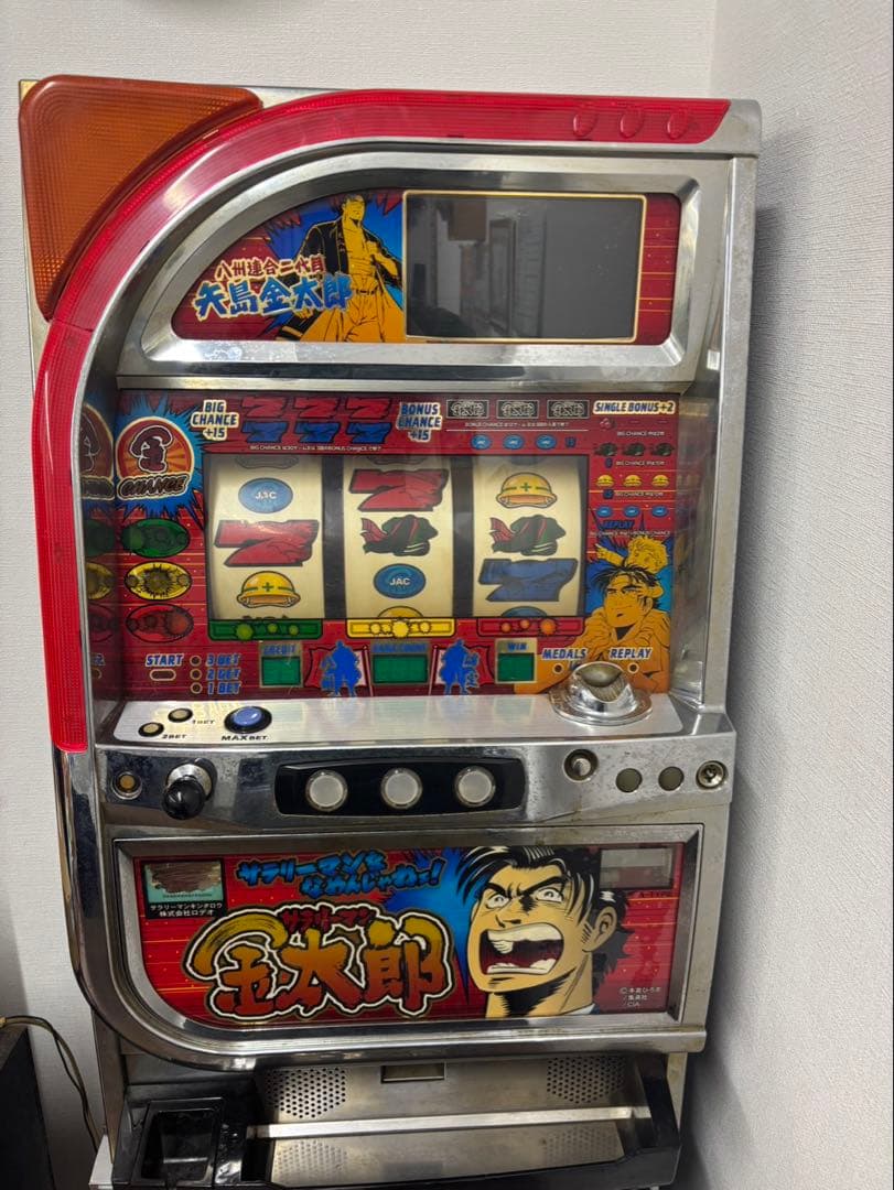 ロデオ サラリーマン金太郎 4号機 パチスロ実機 スロット 家庭用電源　送料込