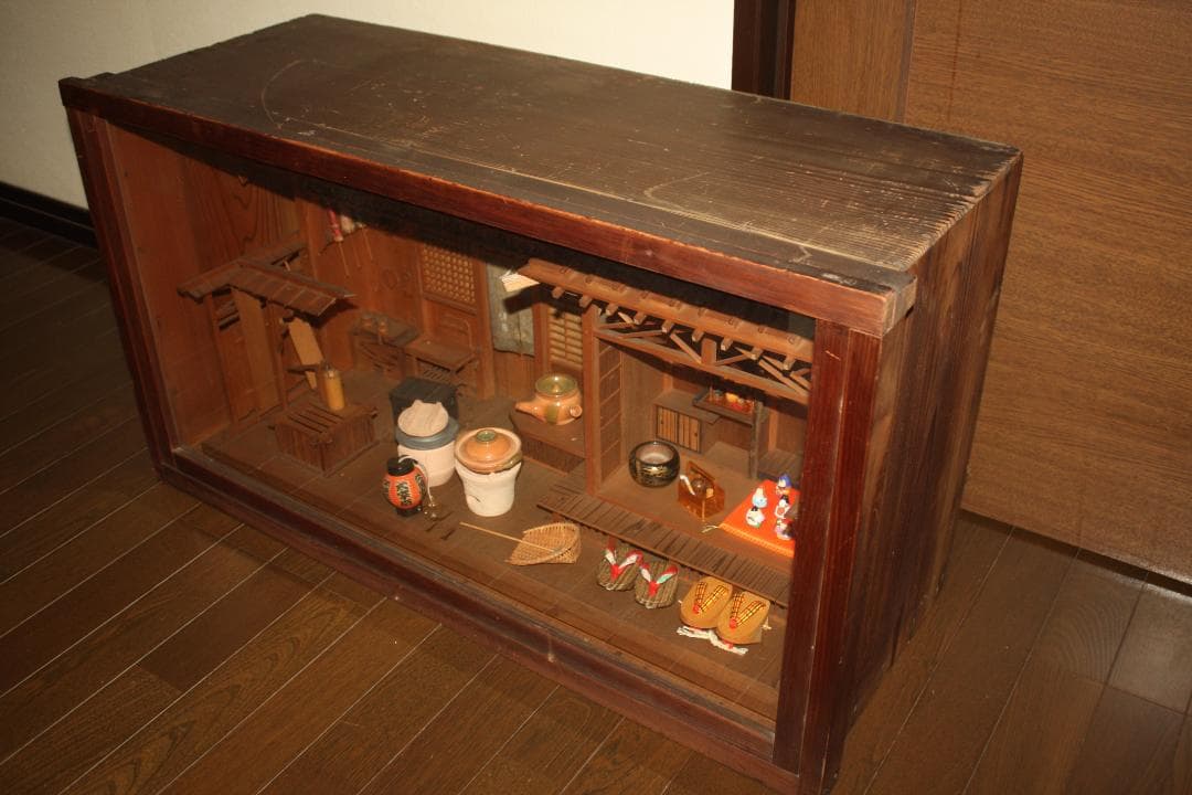 希少！ 手作りオリジナル古～い置物細工  江戸/明治/大正ロマン/昭和レトロ