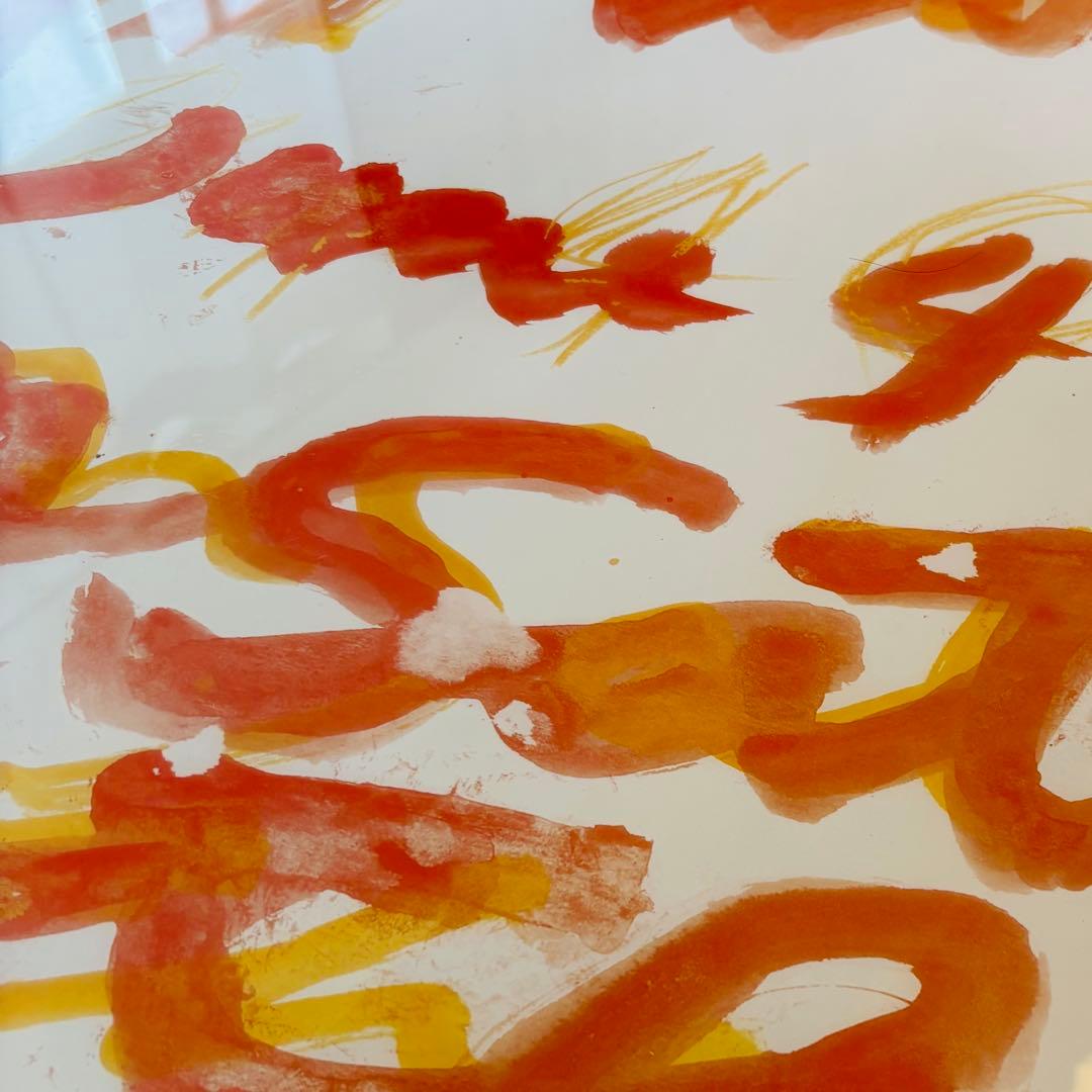 Cy Twombly サイトゥオンブリー 特注額装付き 展覧会限定ポスター