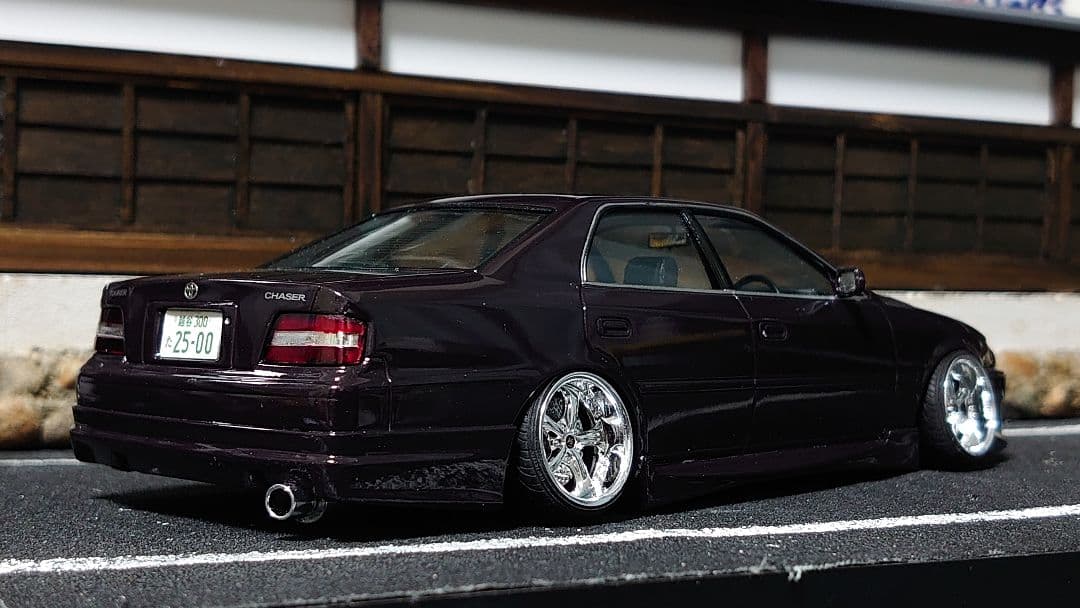 1/24 アオシマ チェイサー Blitz 完成品