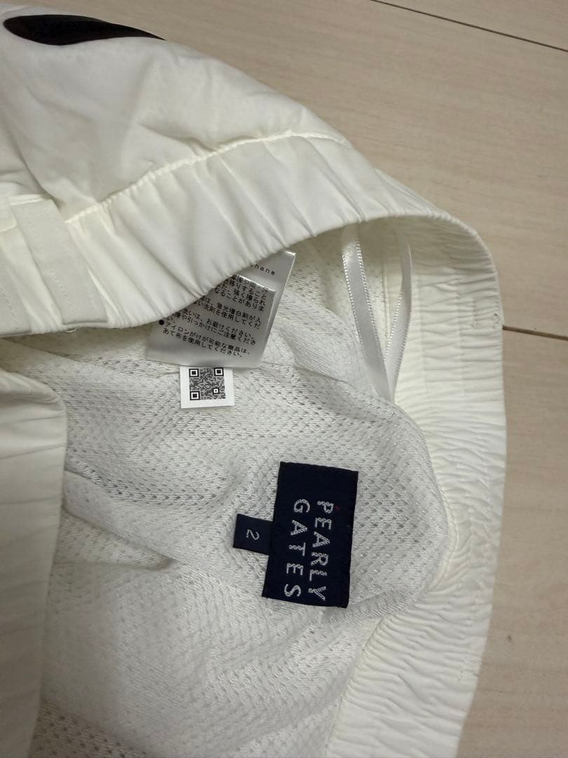 パーリーゲイツ　◾️裏起毛スカート◾️ ホワイト