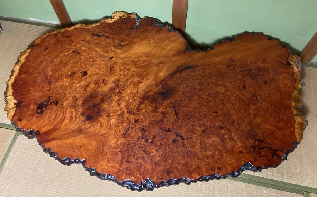 user e25f308cさん専用　送料込　花梨　（かりん）テーブル　座卓