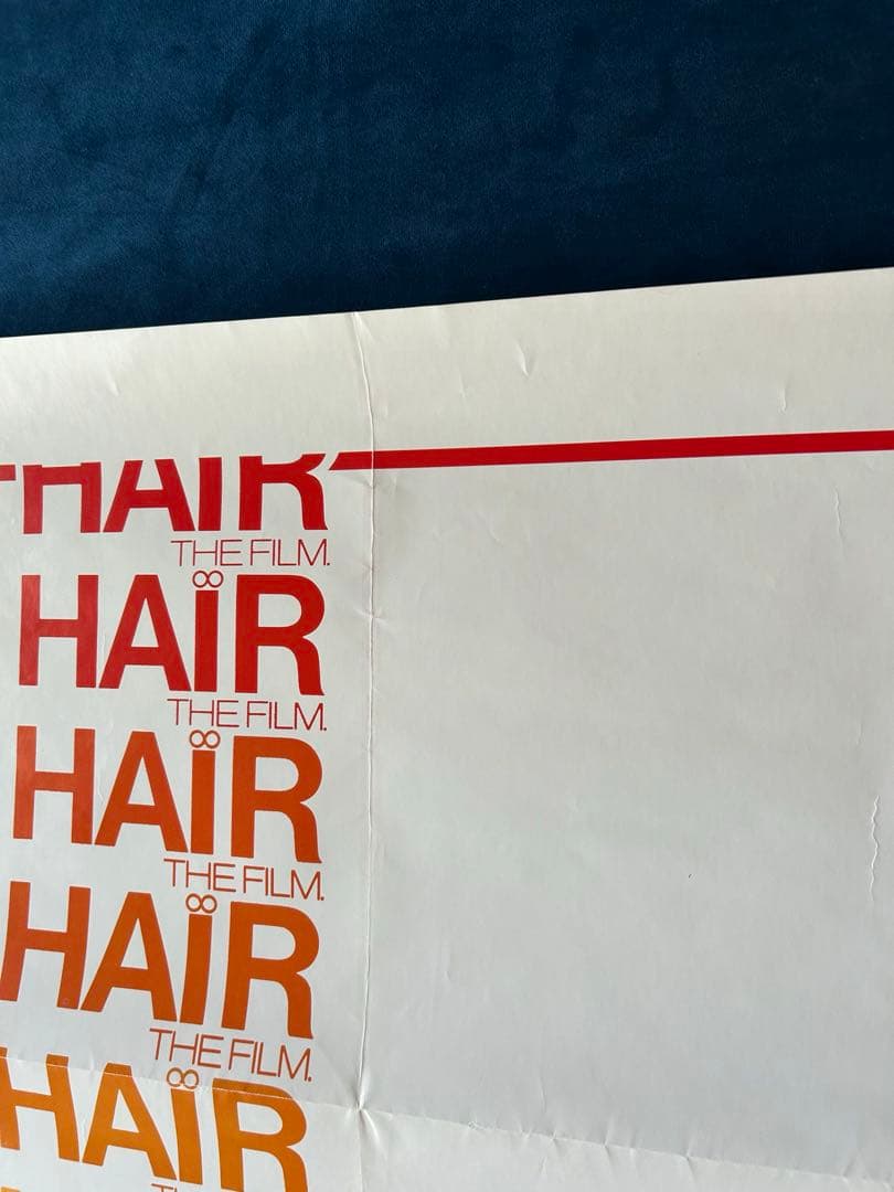 ヘアー　USオリジナル映画ポスター