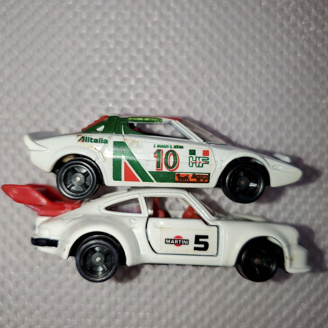 トミカ　青箱(2)　箱なし(2)　マッチボックス(1)　計5点セット