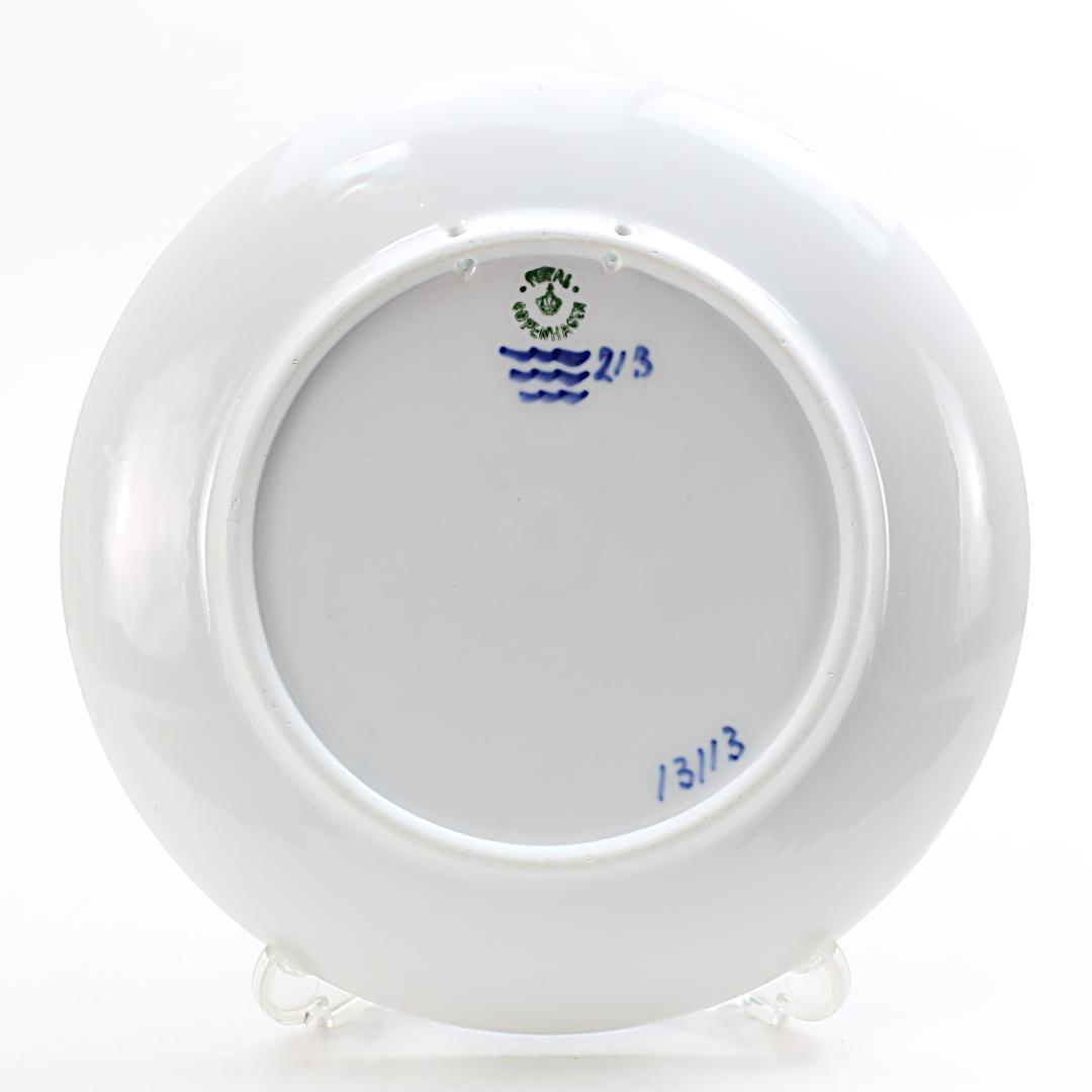 1919年「雪に覆われた庭の小鳥たち」 イヤープレート ロイヤルコペンハーゲン