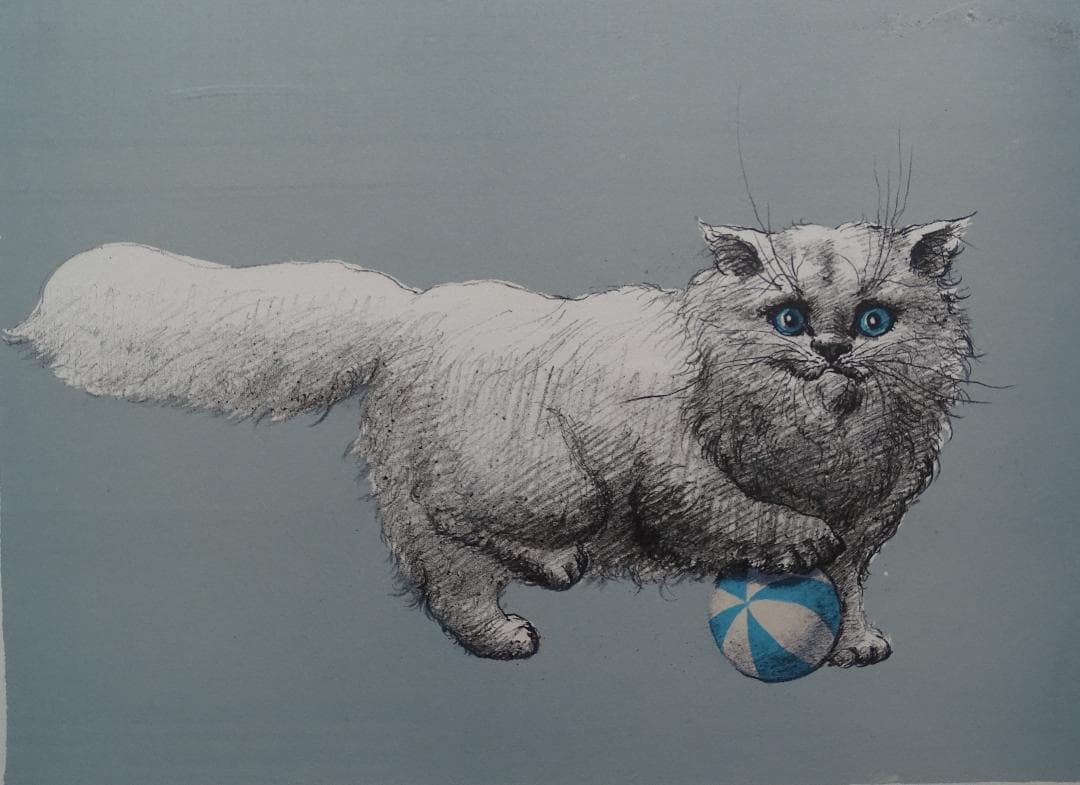 ・作者名：小澤清人・画題：歩・技法：リトグラフ限定（17／100）