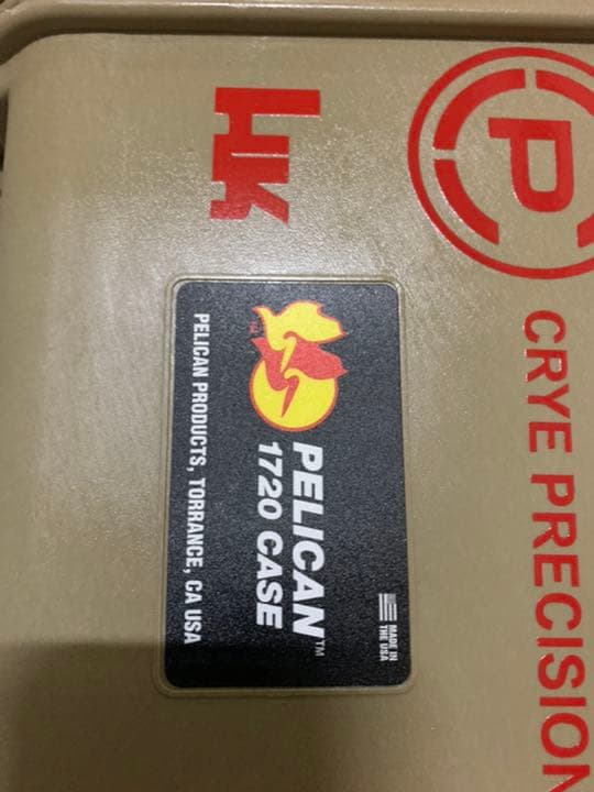 ペリカン Pelican 1720 Case with Foam デザートタン