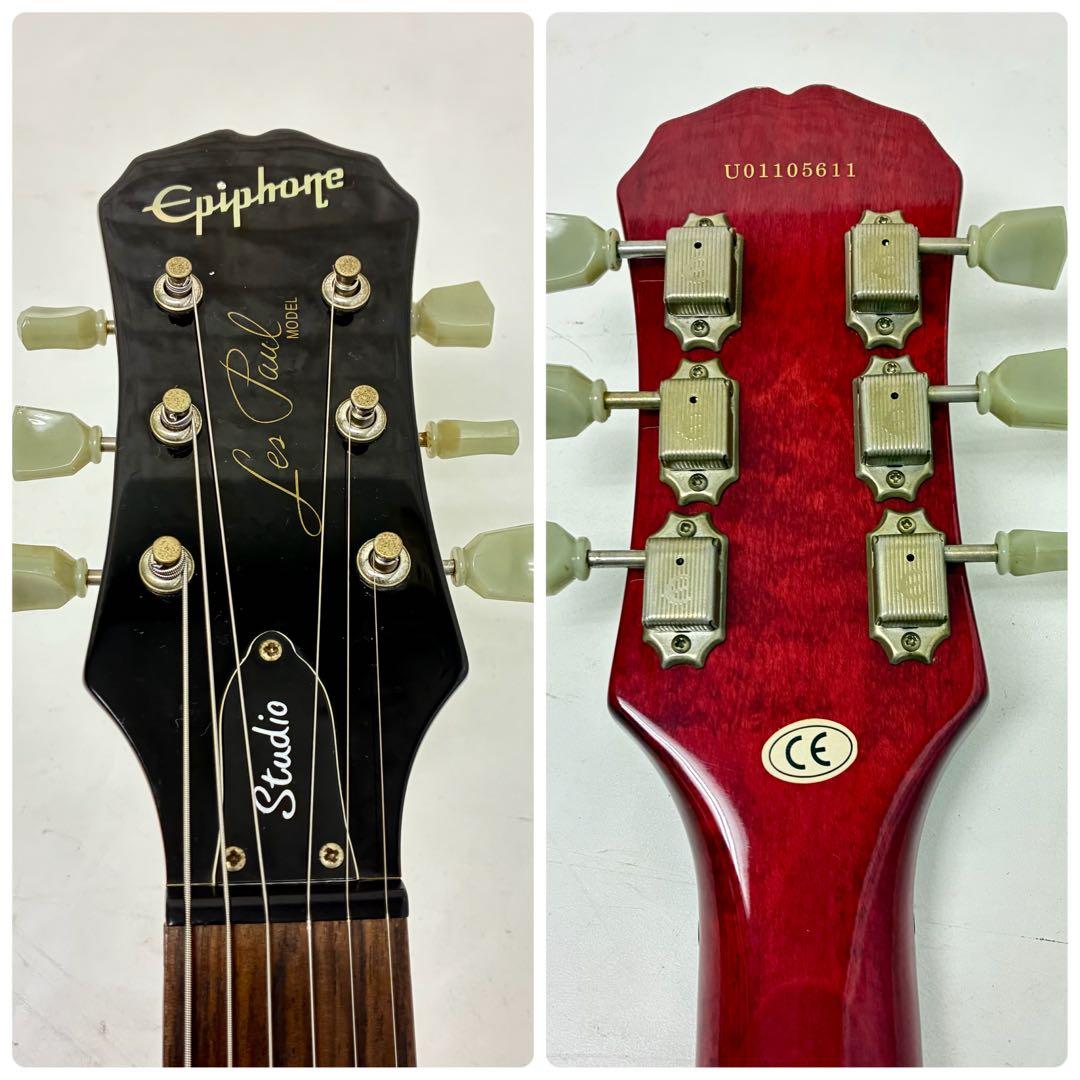Epiphone レスポール スタジオ チェリー