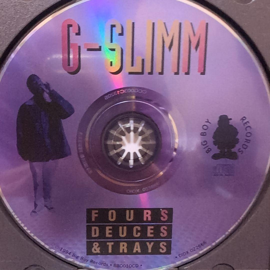 洋楽 G-SLIMM FOURS DEUCES & TRAYS G-RAP